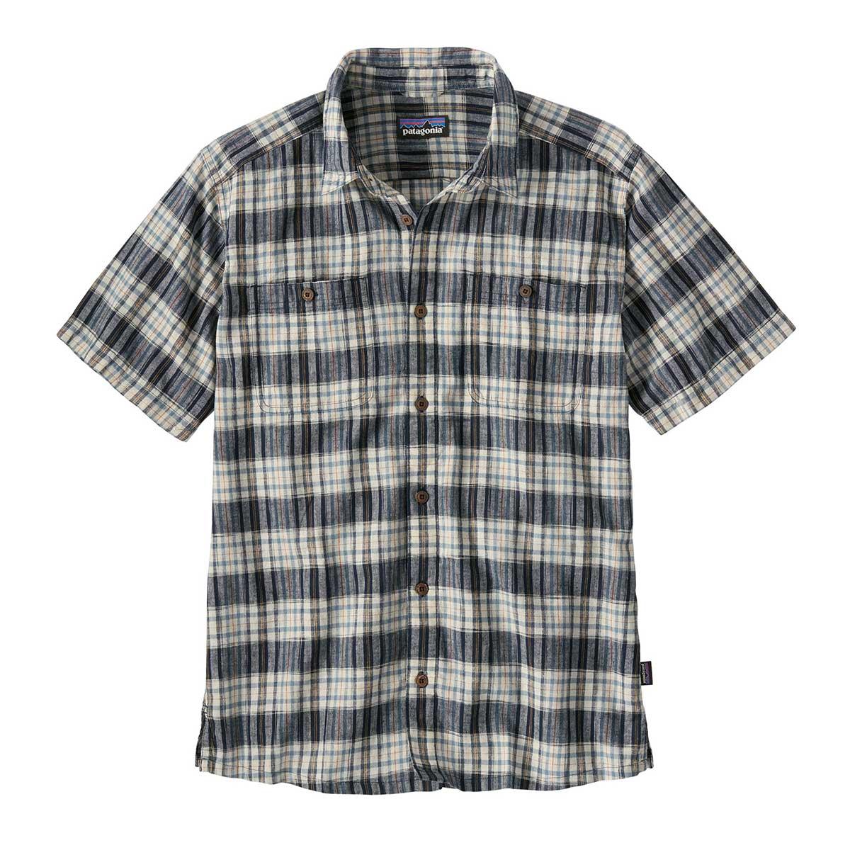 Patagonia Back Step Shirt Men's in Sunlight New Navy